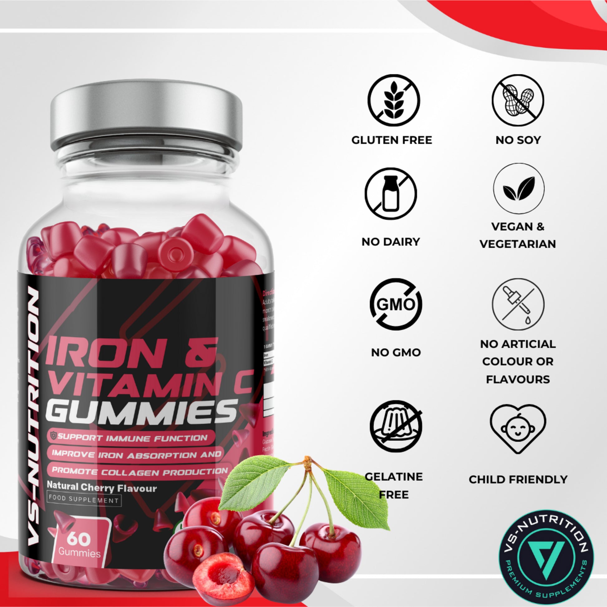 Iron & Vitamin C Gummies