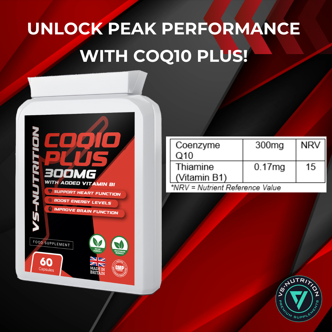 CoQ10 PLUS 300mg With Vitamin B1