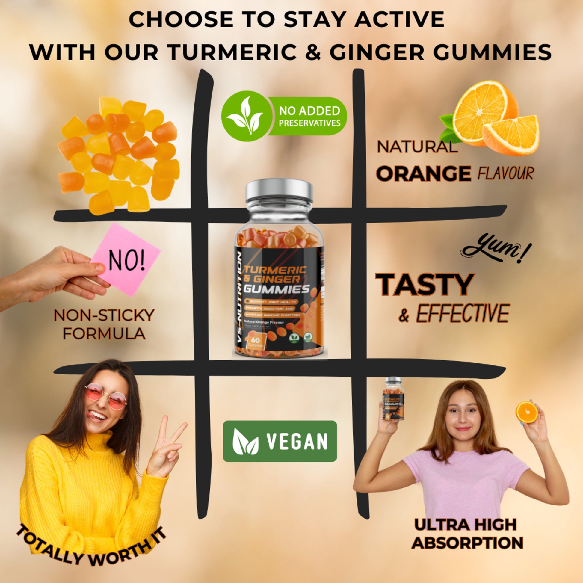 Turmeric & Ginger Gummies