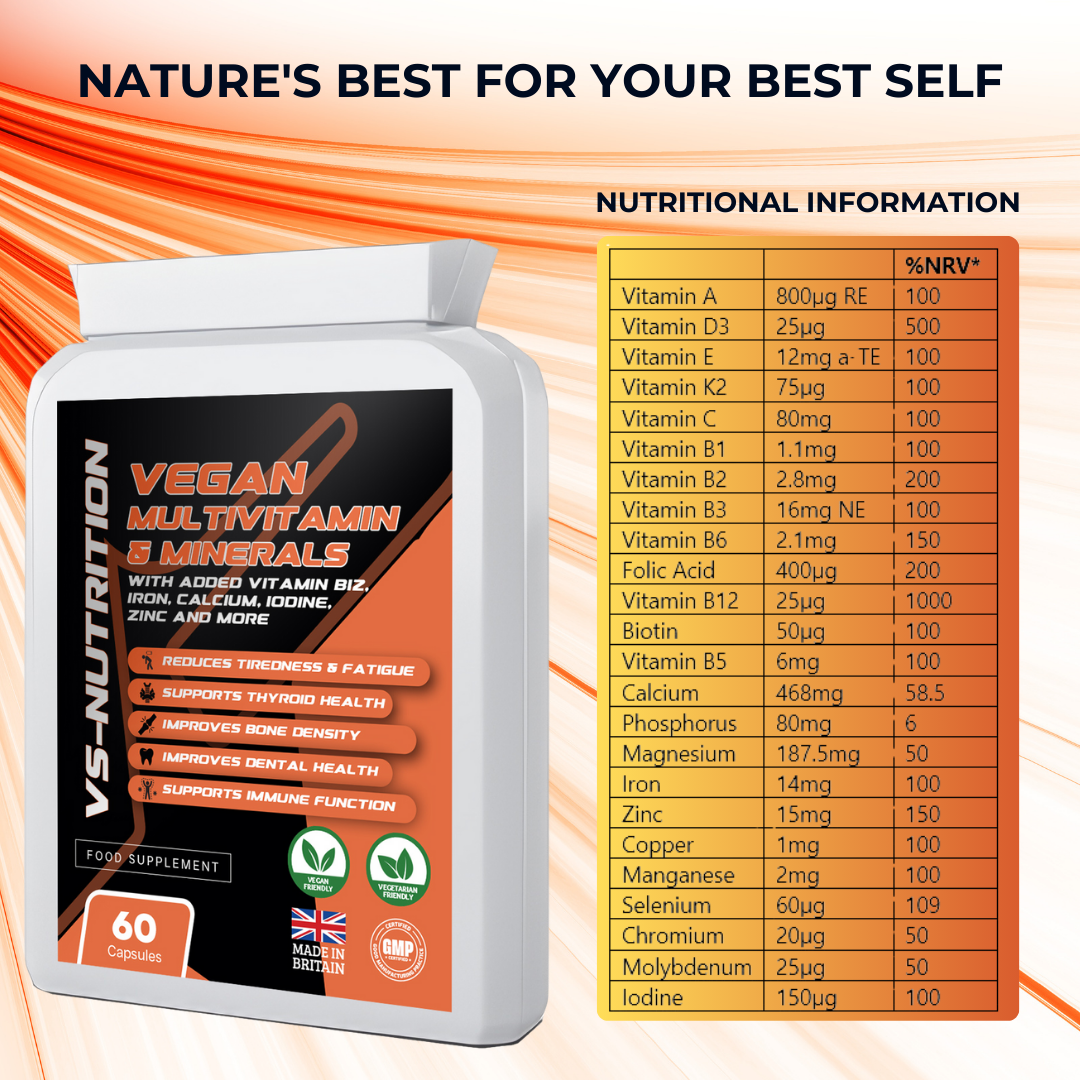 Vegan Multivitamin & Minerals