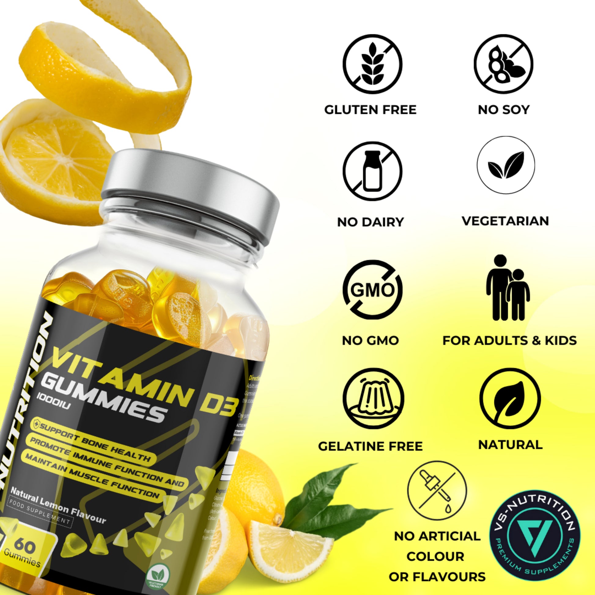 Vitamin D3 1000 mcg Gummies