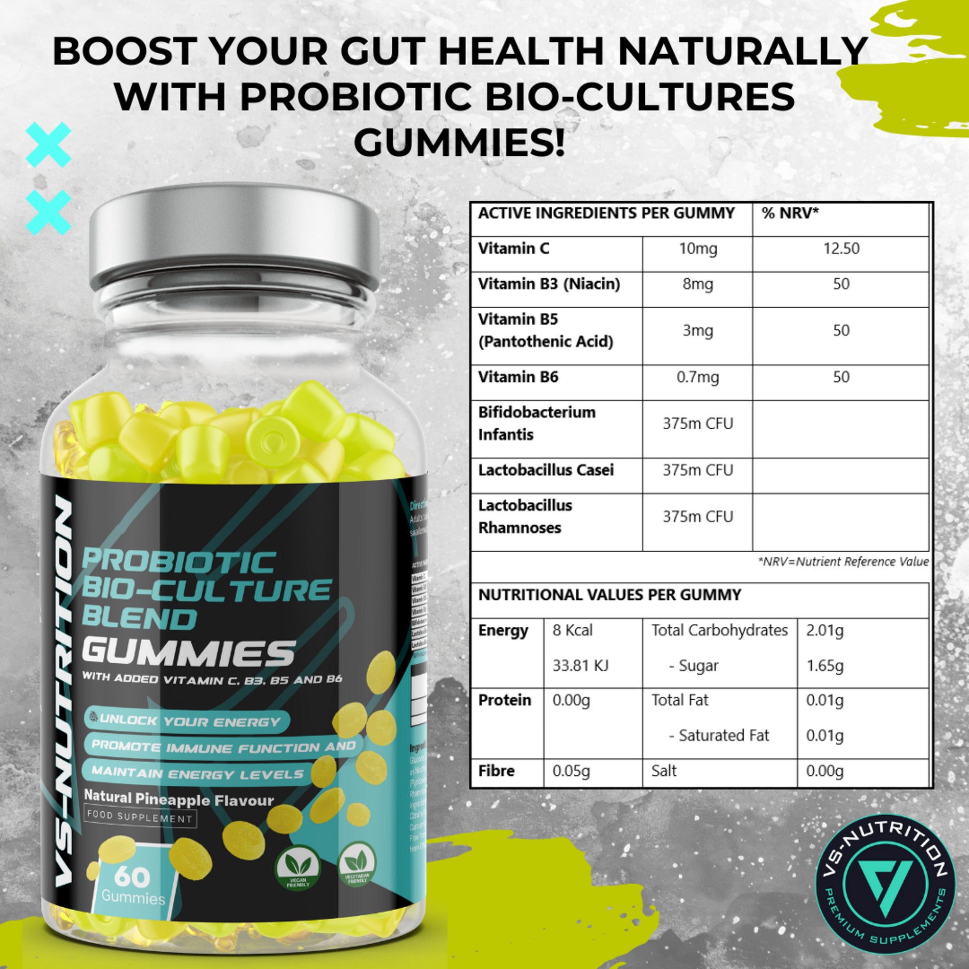 Probiotic Bio-Culture Blend Gummies