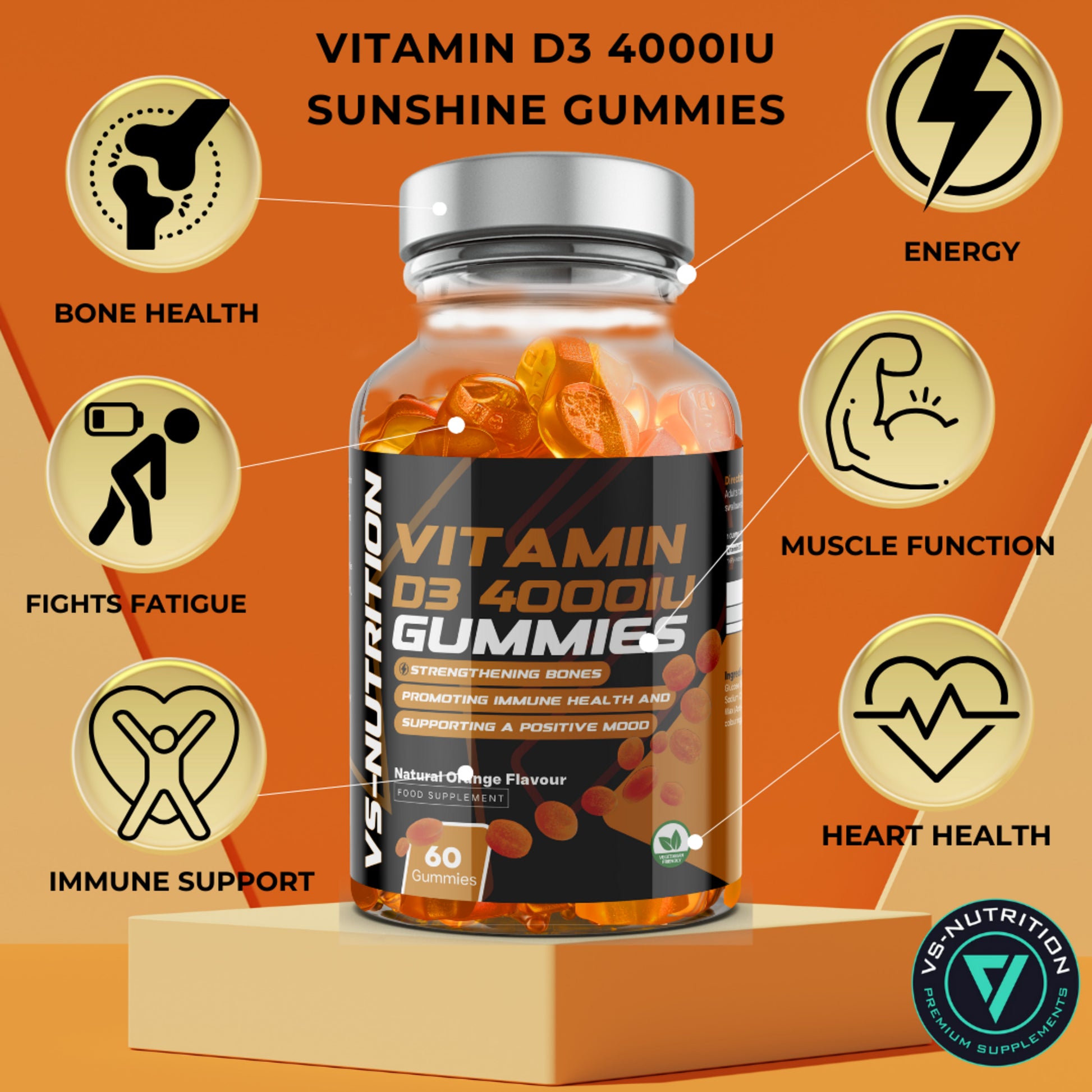 Vitamin D3 4000IU Gummies